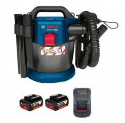 Bosch GAS 18V-10 L Professional 2x 5Ah Akku + Ladegerät
