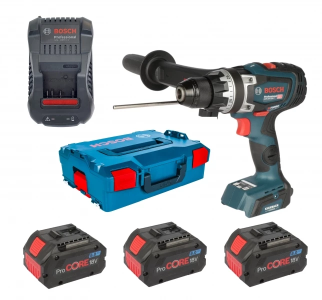 Bosch GSR 18V-150 C Professional 3x 8Ah ProCORE Akku 3 Bosch GSR 18V-150 C Professional 3x 8Ah ProCORE Akku