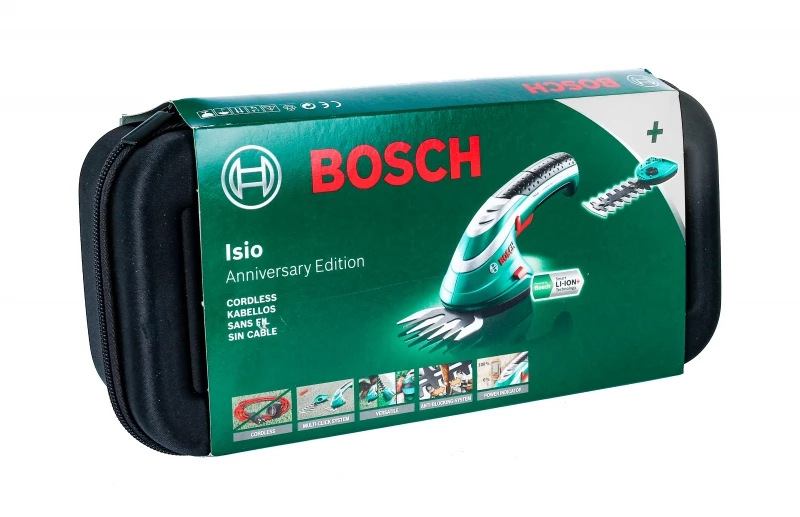 Bosch Isio Akku-Grasschere Set + Strauchschermesser 5 Bosch Isio Akku-Grasschere Set + Strauchschermesser – Bild 3