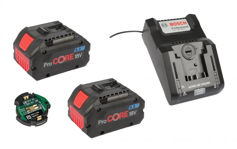 Bosch Starter-Set 2x ProCORE 18V 8Ah + GAL 18V-160C Professional 3 Bosch Starter-Set 2x ProCORE 18V 8Ah + GAL 18V-160C Professional – Bild 2