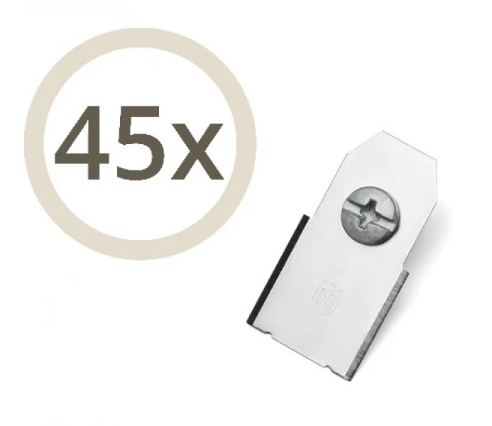 Husqvarna Messer Carbon Extra Stark 45 Stück 4 Husqvarna Messer Carbon Extra Stark 45 Stück – Bild 2