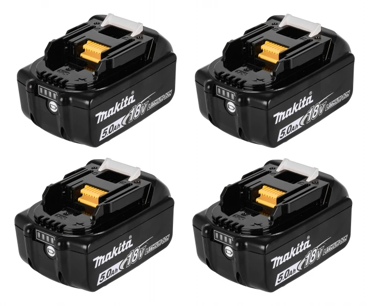 Makita 4x Akku BL1850B 18V 5Ah 3 Makita 4x Akku BL1850B 18V 5Ah