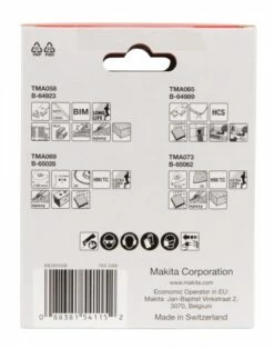 Makita B-67496 Fliesen-Set 4-tlg. -Makita Verkauf makita b 67496 fliesen set 4 tlg 4