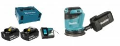 Makita DBO180RFJ 2x 3Ah Akku + Ladegerät