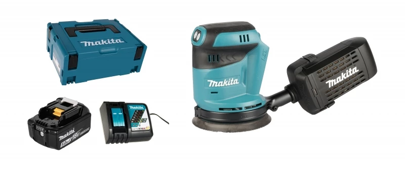 Makita DBO180RT1J 1x 5Ah Akku + Ladegerät 4 Makita DBO180RT1J 1x 5Ah Akku + Ladegerät – Bild 2