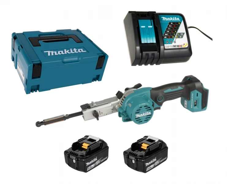 Makita DBS180RTJ 2x 5Ah Akku + Ladegerät Im MAKPAC 3 Makita DBS180RTJ 2x 5Ah Akku + Ladegerät Im MAKPAC
