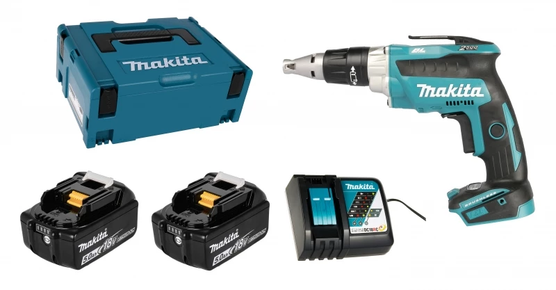 Makita DFS250RTJ 2x 5Ah Akku + Ladegerät 4 Makita DFS250RTJ 2x 5Ah Akku + Ladegerät – Bild 2