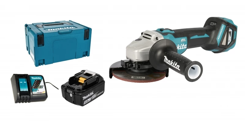 Makita DGA511RT1J 1x 5Ah Akku + Ladegerät 3 Makita DGA511RT1J 1x 5Ah Akku + Ladegerät