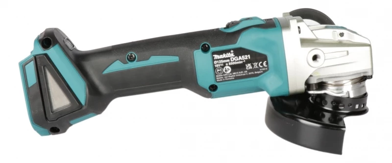 Makita DGA521RGJ 2x 6Ah Akku + Ladegerät 6 Makita DGA521RGJ 2x 6Ah Akku + Ladegerät – Bild 4