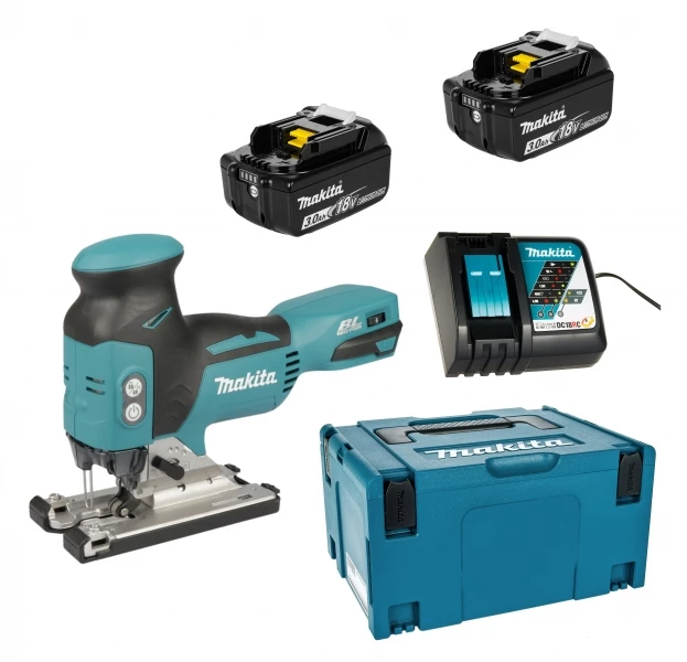 Makita DJV181RFJ 2x 3Ah Akku + Ladegerät 3 Makita DJV181RFJ 2x 3Ah Akku + Ladegerät