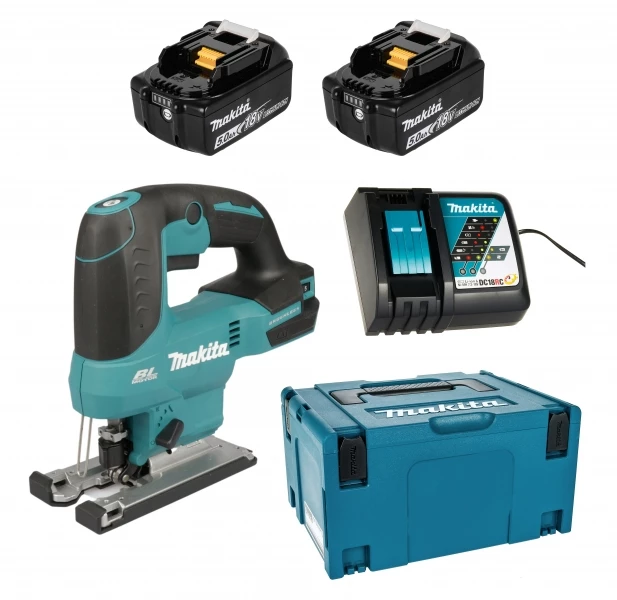 Makita DJV184RTJ 2x 5Ah Akku + Ladegerät 3 Makita DJV184RTJ 2x 5Ah Akku + Ladegerät