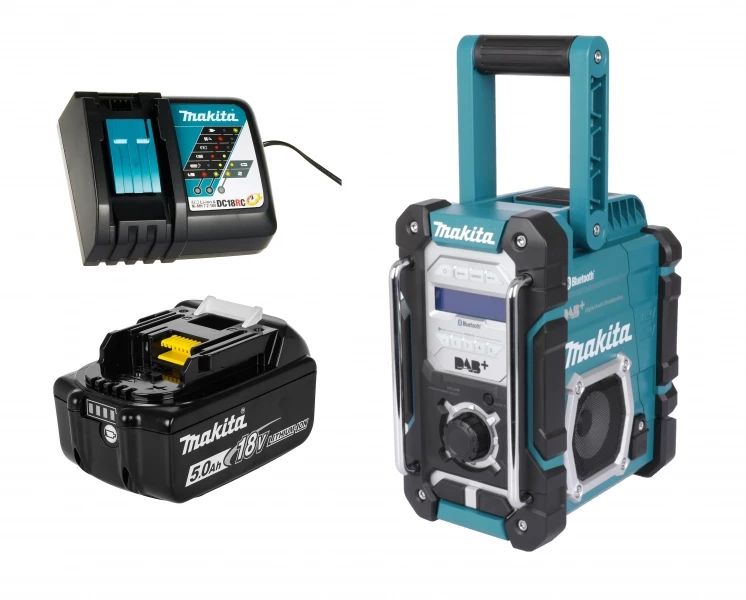 Makita DMR112 + 1x 18V 5Ah BL1850 Akku + DC18RC 4 Makita DMR112 + 1x 18V 5Ah BL1850 Akku + DC18RC – Bild 2
