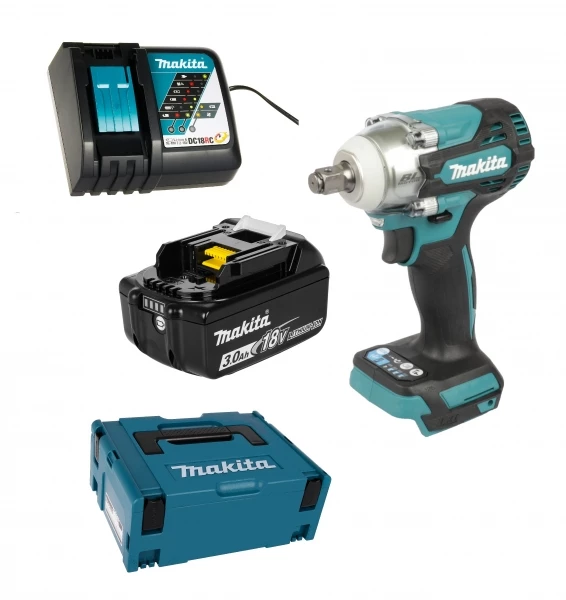 Makita DTW300RF1J 1x 3Ah Akku + Ladegerät Im MAKPAC 3 Makita DTW300RF1J 1x 3Ah Akku + Ladegerät Im MAKPAC