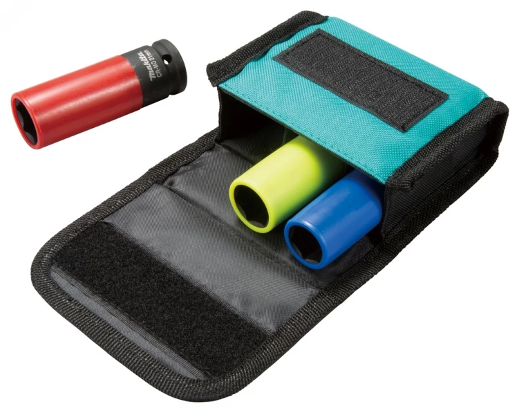 Makita DTW300Z + E-12354 Steckschlüssel-Set KFZ 6 Makita DTW300Z + E-12354 Steckschlüssel-Set KFZ – Bild 4