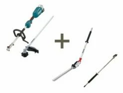 Makita DUX18ZX1 + 1x 3Ah Akku + Ladegerät 11 Makita DUX18ZX1 + 1x 3Ah Akku + Ladegerät -Makita Verkauf makita dux18zx1 heckenscherenaufsatz en402mp le400mp 6