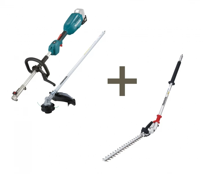 Makita DUX18ZX1 + Heckenscherenaufsatz EN402MP 4 Makita DUX18ZX1 + Heckenscherenaufsatz EN402MP – Bild 2