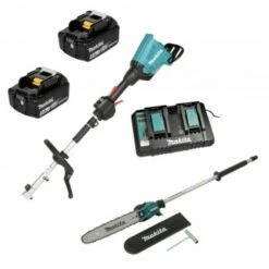 Makita DUX60PG2 2x 6Ah Akku + 2-fach Ladegerät 12 Makita DUX60PG2 2x 6Ah Akku + 2-fach Ladegerät -Makita Verkauf makita dux60z 2x18v mit kettensaegenvorsatz ey403mp 2x 5ah akku