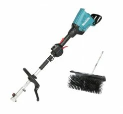 Makita DUX60ZX15 Mit BR400MP Kehrbürstenaufsatz