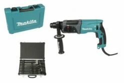Makita HR2470 + E-17790 SDS-plus Bohrer + Meißelset 17-tlg. 19 Makita HR2470 + E-17790 SDS-plus Bohrer + Meißelset 17-tlg. -Makita Verkauf makita hr2470 d 42444 sds plus bohrer meissel set 17 tlg
