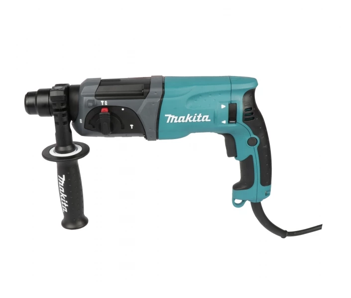 Makita HR2470 + E-17790 SDS-plus Bohrer + Meißelset 17-tlg. 4 Makita HR2470 + E-17790 SDS-plus Bohrer + Meißelset 17-tlg. – Bild 2