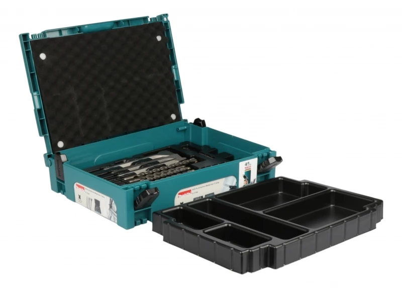 Makita HR2470 + E-17790 SDS-plus Bohrer + Meißelset 17-tlg. 6 Makita HR2470 + E-17790 SDS-plus Bohrer + Meißelset 17-tlg. – Bild 4