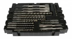 Makita HR2470 + E-17790 SDS-plus Bohrer + Meißelset 17-tlg. 15 Makita HR2470 + E-17790 SDS-plus Bohrer + Meißelset 17-tlg. -Makita Verkauf makita hr2470 e 17790 sds plus bohrer meisselset 17 tlg 5